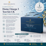 Home Omega 3 Test Kit UK - Omega 3 Index & Fatty Acids