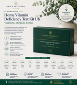 Home Vitamin Deficiency Test Kit UK - Vitamins, Minerals & Iron