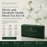 HbA1c and Metabolic Health Blood Test Kit UK
