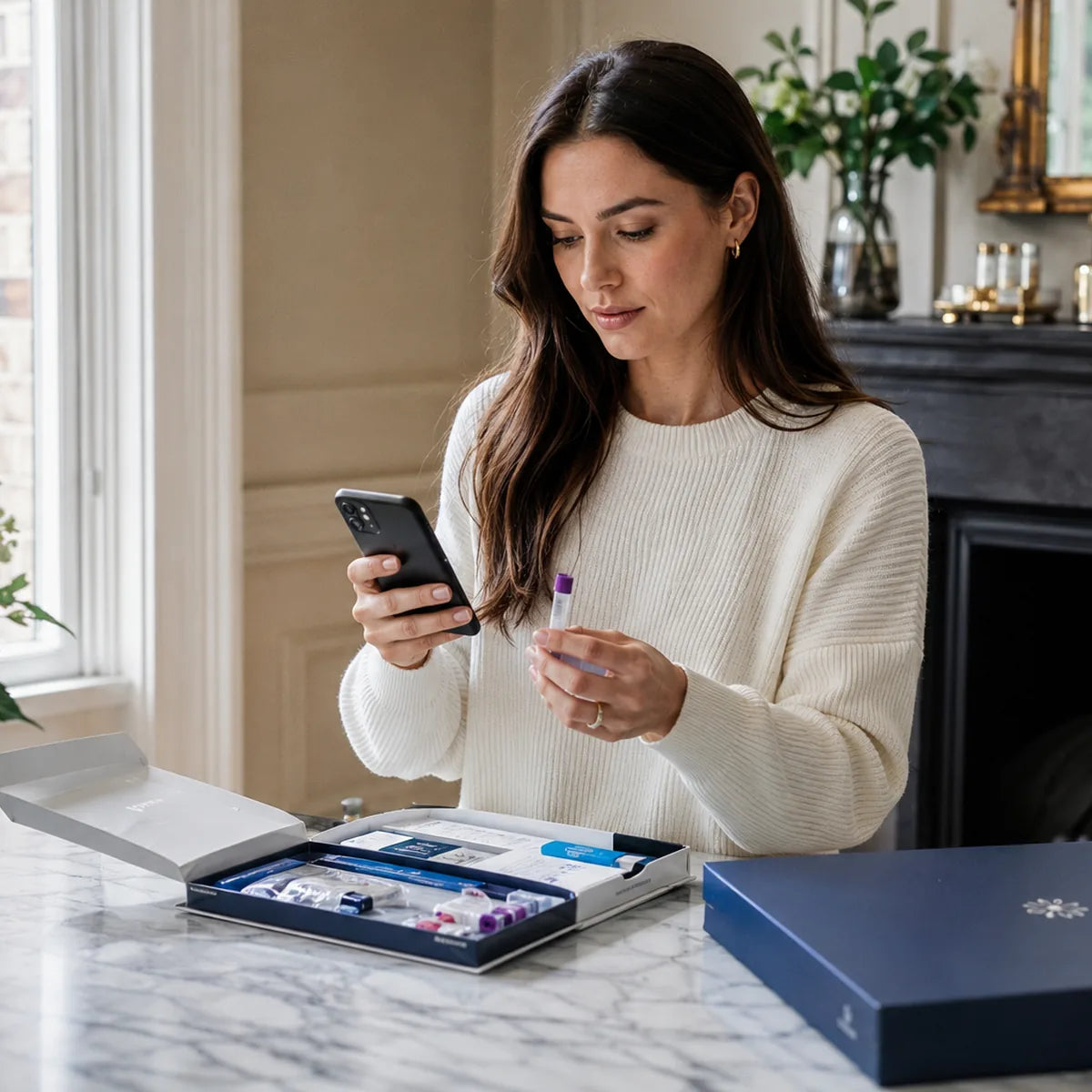 Home Female Hormone and Metabolic Blood Test UK